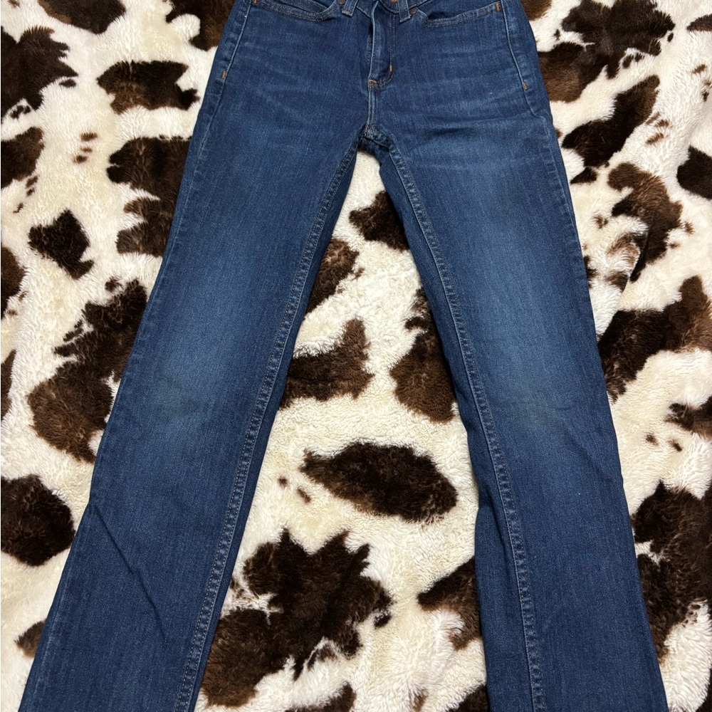 Carhartt Women's Straight Leg Blue Jeans